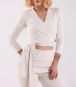 Cropped Transpassado NYX Off White - Imagem 4