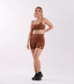 Short Selene Liso Marrom - Imagem 5