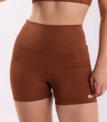 Short Selene Liso Marrom - Imagem 7