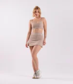 Short Saia Selene Nude - Imagem 4