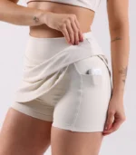 Short Saia Selene Off White - Imagem 3