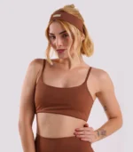 Top Duplo Jade Marrom