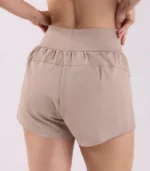 Short Duplo Atena com Bolso Nude - Imagem 6