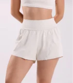 Short Duplo Atena com Bolso Off White - Imagem 2