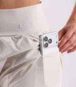 Short Duplo Atena com Bolso Off White - Imagem 8