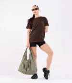 T- Shirt HĒRA Marrom - Imagem 7