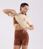 T- Shirt HĒRA Body Of a Goddess Creme - Imagem 5