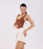 Body Afrodite Bicolor Marrom/Off White - Imagem 3