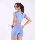 Short Glossy Sculpt Azul HĒRA - Imagem 4