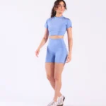 Short Glossy Sculpt Azul HĒRA