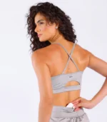 Short Duplo Lux Cinza com Bolso - Imagem 5