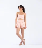 Short Duplo Lux Roseco com Bolso